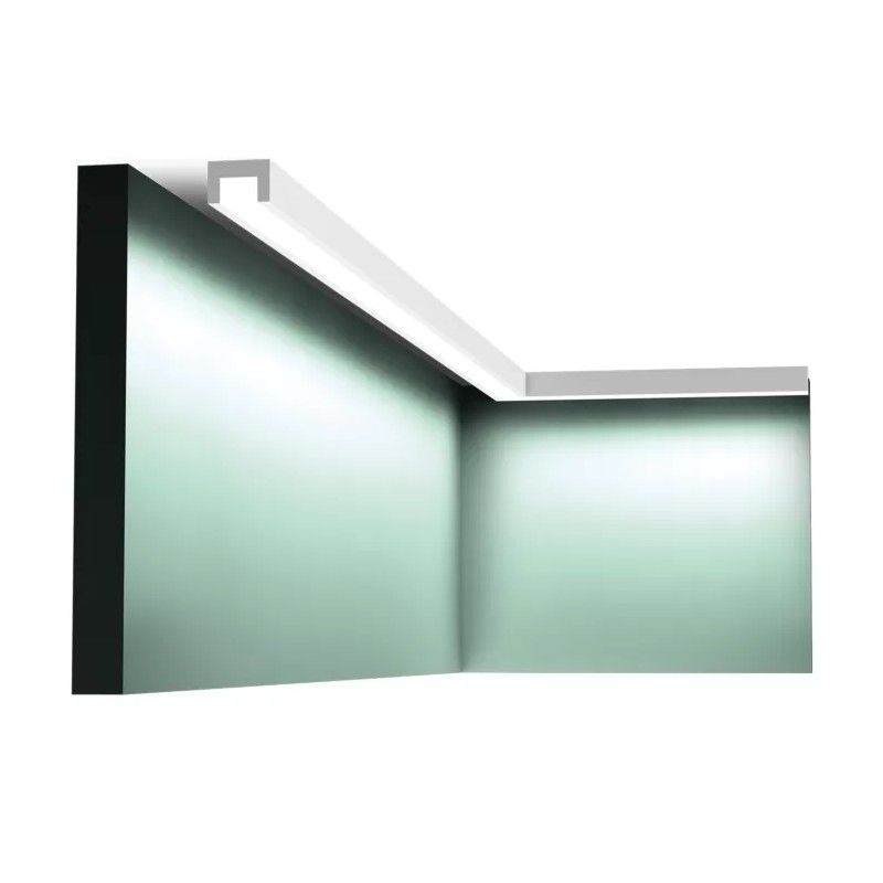 CX190 ORAC Multifunktionsprofil Durofoam L200 x H2 x L3 cm ORAC DECOR 5 - Cimaise Tableau 