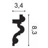 C324 ORAC Corniche Purotouch L200 x H8.3 x L3,4 cm ORAC DECOR 3 - Cimaise Tableau 