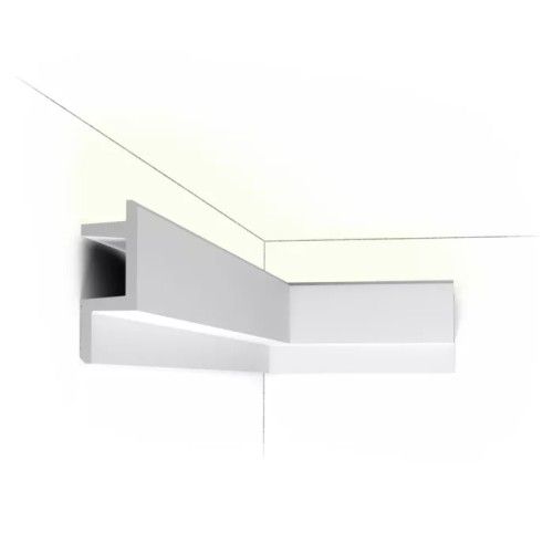 C383 ORAC Illuminazione indiretta in Purotouch L200 x H14 x L5 cm ORAC DECOR 1 - Cimasa per quadri