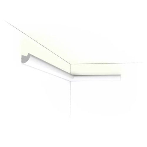 CX188F ORAC Durofoam flexible cornice L200 x H3,4 x L3 cm ORAC DECOR 1 - Cimaise Tableau