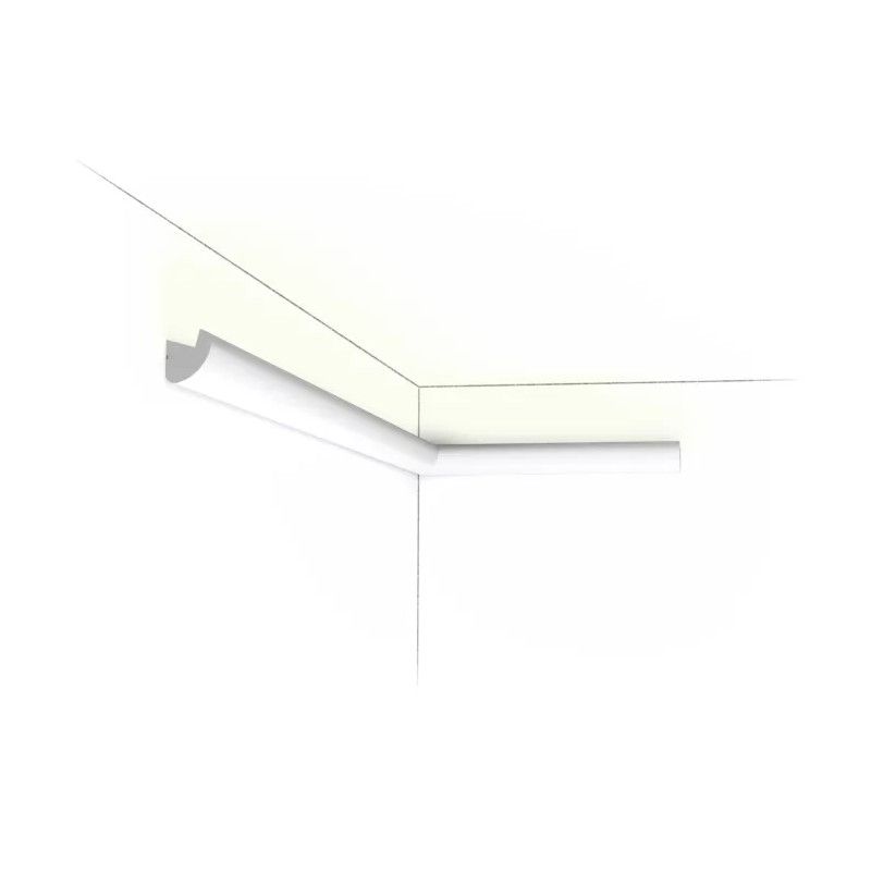 CX188F ORAC Corniche flexible Durofoam L200 x H3,4 x L3 cm ORAC DECOR 1 - Cimaise Tableau 