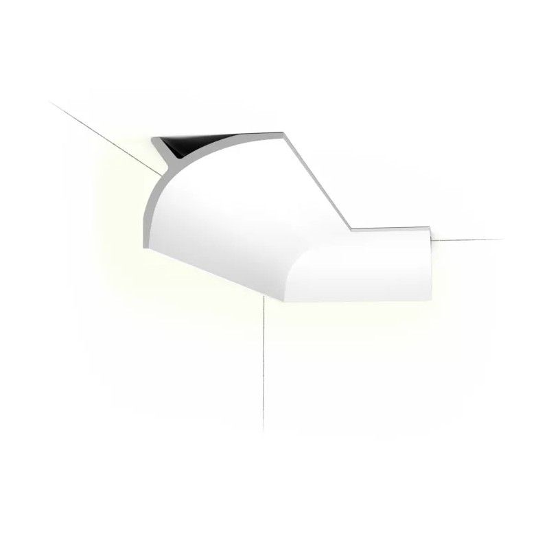 C991 ORAC Cornice Purotouch L200 x H11 x L14 cm ORAC DECOR 1 - Cimasa Quadro