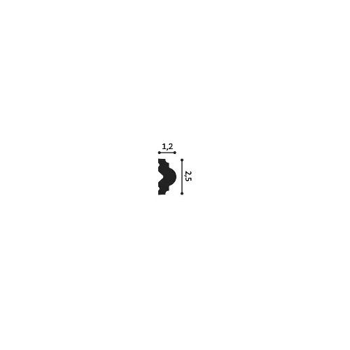 PX103A ORAC Corner for PX103 Duropolymer L19 x H1,2 x L3,5 cm ORAC DECOR 3 - Cimaise Tableau
