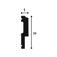 P9900 ORAC Cimaise Durofoam L200 x H8 x L1 cm ORAC DECOR 3 - Cimaise Tableau 