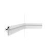 PX198 ORAC Duropolymer L200 x H8.3 x L2 cm ORAC DECOR 1 - Cimaise Tableau 