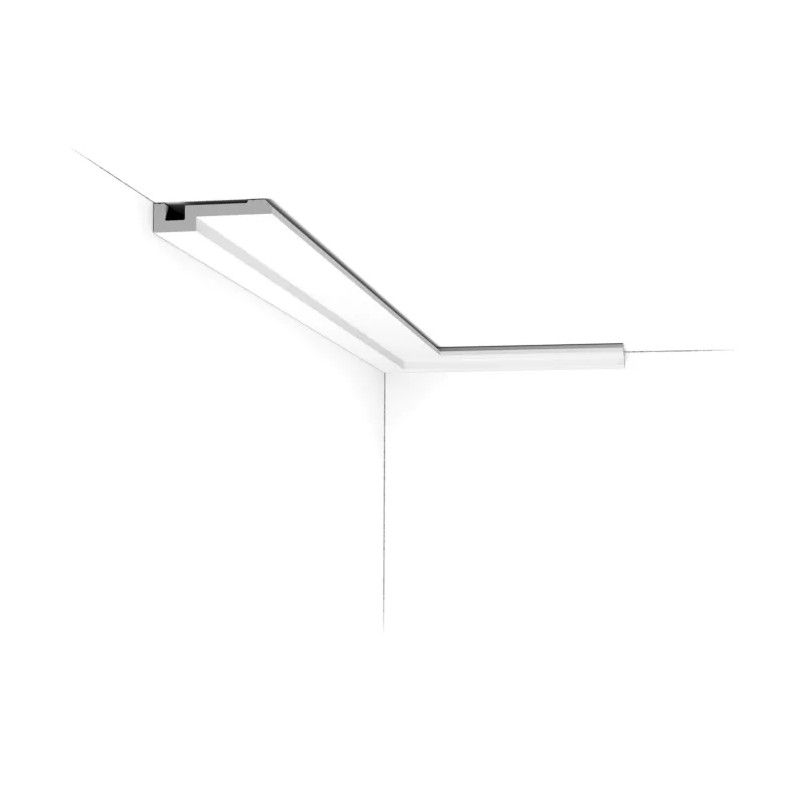 PX198 ORAC Cimaise Duropolymer L200 x H8.3 x L2 cm ORAC DECOR 4 - Cimaise Tableau 