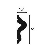 PX175F ORAC Flexible fan Flex L200 x H5 x L1,7 cm ORAC DECOR 3 - Cimaise Tableau 