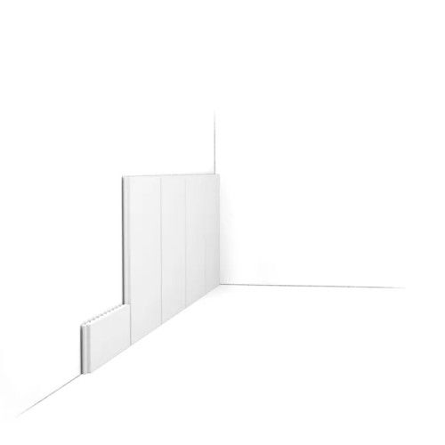 PX147 ORAC Battiscopa Duropolymer L200 x H0,9 x L16,91 cm ORAC DECOR 1 - Cimasa per Quadri