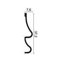 P3071 ORAC Cornice Durofoam L200 x H37,2 x L7,6 cm ORAC DECOR 3 - Cornice Quadro