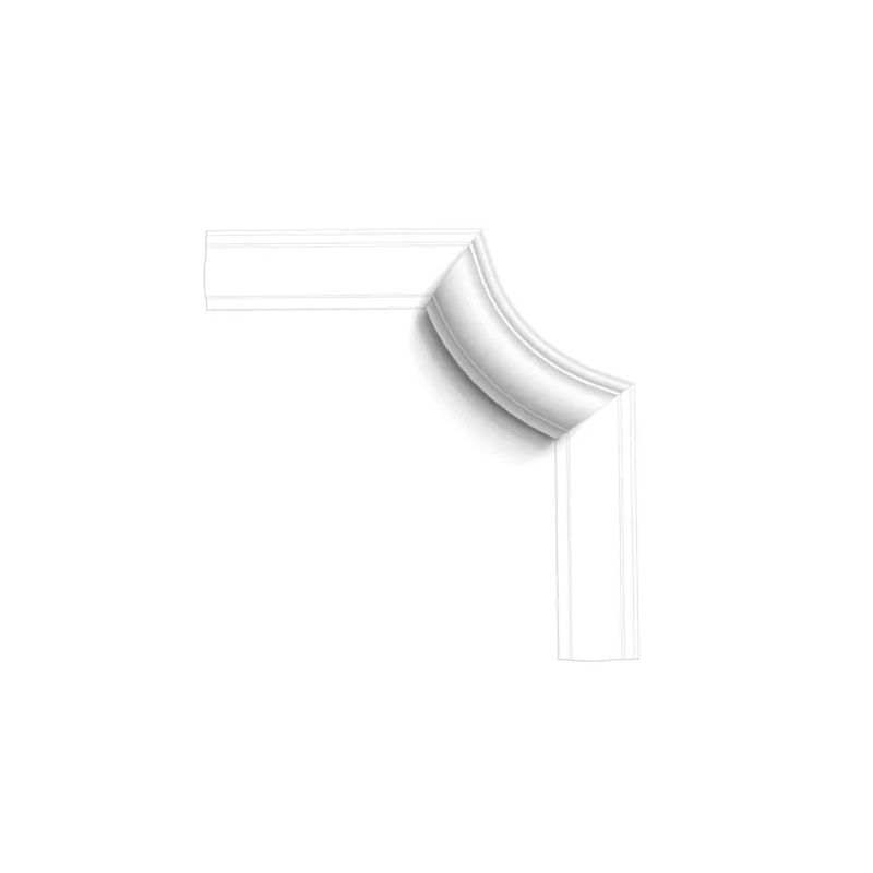 P801C ORAC Coin pour P8020 Durofoam L19,8 x H2,6 x L11 cm ORAC DECOR 1 - Cimaise Tableau