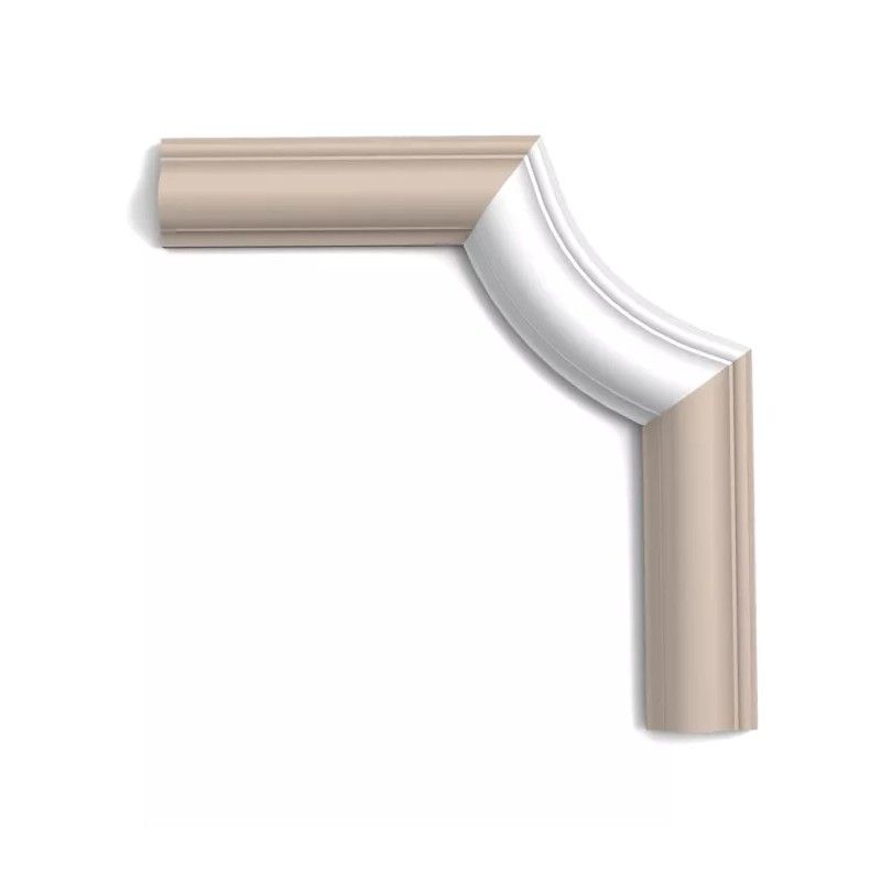 P801C ORAC Ecker für P8020 Durofoam L19.8 x H2,6 x L11 cm ORAC DECOR 3 - Cimaise Tableau 