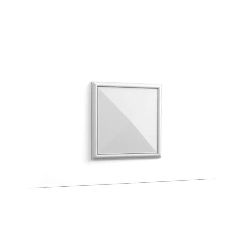 W123 ORAC Pannello murale 3D Purotouch L33,3 x H33,3 x L3,5 cm ORAC DECOR 1 - Cimasa per Quadri
