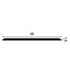W214 ORAC 3D Wandplatte Purotouch L200 x H40 x L1,5 cm ORAC DECOR 3 - Cimaise Tableau 