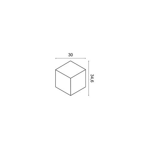 W105 ORAC 3D wall panel Purotouch L30 x H34,6 x L3 cm ORAC DECOR 3 - Cimaise Tableau