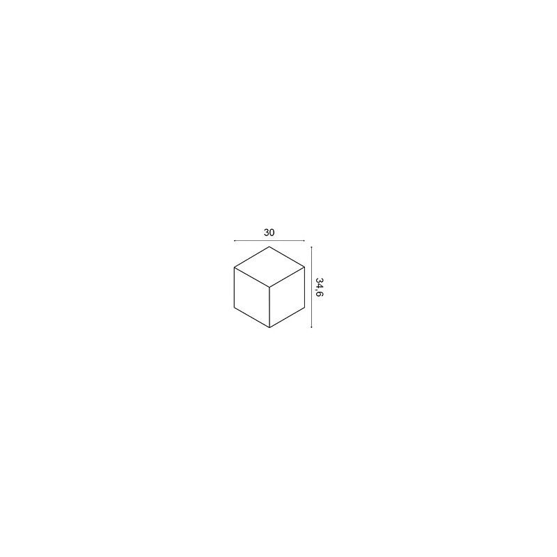 W105 ORAC Panel de pared 3D Purotouch L30 x H34,6 x L3 cm ORAC DECOR 3 - Cimaise Tableau 
