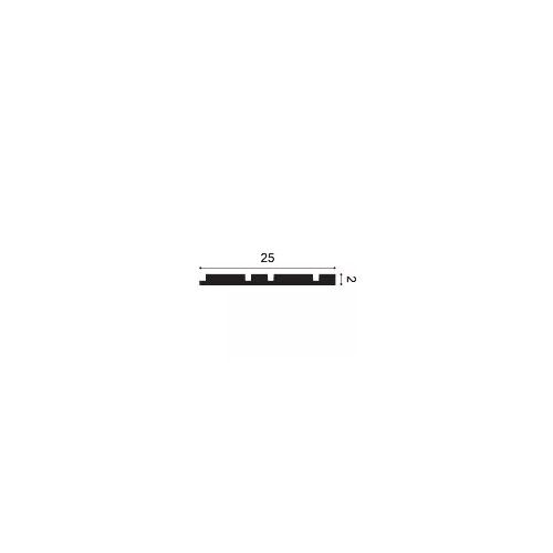 W119F ORAC Wall Panel FLEX 3D Flex L200 x H25 x L2 cm ORAC DECOR 3 - Cimaise Tableau