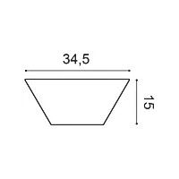 W101 ORAC Pannello decorativo 3D Purotouch L15 x H34,5 x L2,9 cm ORAC DECOR 3 - Cimaise Tableau 