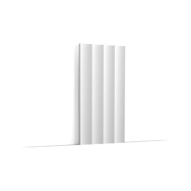 W114 ORAC Pannello murale 3D in Purotouch L200 x H25 x L1,5 cm ORAC DECOR 1 - Cimaise Tableau 