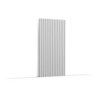 WX205-2600 Panel de pared 3D de ORAC Duropolymer L260 x H25 x L1,3 cm ORAC DECOR 1 - Cimaise Tableau
