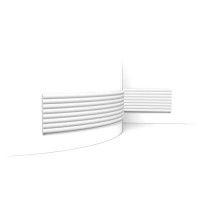 W110F ORAC Wall Panel FLEX 3D Flex L200 x H25 x L1.6 cm ORAC DECOR 1 - Cimaise Tableau 