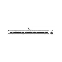 W130 ORAC 3D wall panel Purotouch L200 x H40 x L2 cm ORAC DECOR 3 - Cimaise Tableau 