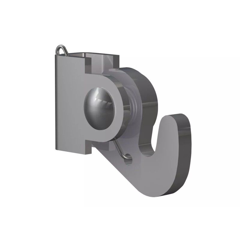 Gancio autobloccante per asta 4 x 4 (40 kg) - fissaggio per cornice per quadri Artiteq ARTI TEQ 1 - Cornice per quadri