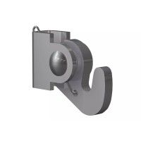 Gancio autobloccante per asta 4 x 4 (40 kg) - fissaggio per cornice per quadri Artiteq ARTI TEQ 1 - Cornice per quadri