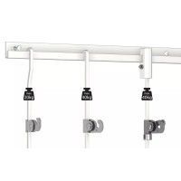 Gancho autoblocante para varilla 4 x 4 (20 kg) - fijación de riel para cuadros para tablero artiteq ARTI TEQ 2 - Cimaise Tableau