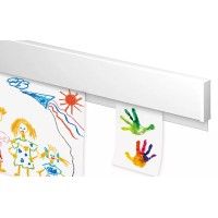 INFORAIL-Stuhlschiene (BEFESTIGUNGSTEILE UND SCHIENENDENDE ENTHALTEN) ARTI TEQ 1 - Cimaise Tableau 