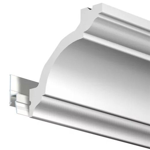 Bilderschiene Dekoschiene 200 cm Primärweiß - Bilderschienenmontage artiteq ARTI TEQ 2 - Cimaise Tableau 