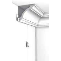 Bilderschiene Dekoschiene 200 cm Primärweiß - Bilderschienenmontage artiteq ARTI TEQ 4 - Cimaise Tableau 