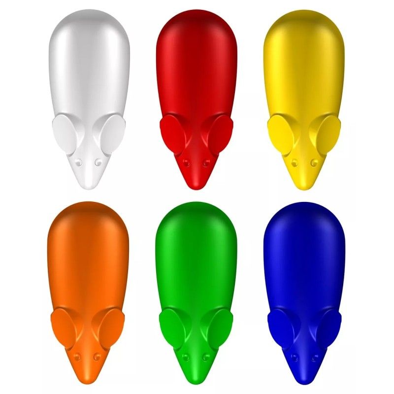 IMANES PARA RATONES DE COLORES x 6 unidades ARTI TEQ 1 - Cimaise Tableau 