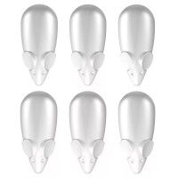WHITE MOUSE MAGNETS X 6 PIECES ARTI TEQ 1 - Cimaise Tableau 