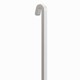 4 x 4 mm steel U-shaped rod (100 kg) - picture rail fixing for artiteq painting ARTI TEQ 2 - Cimaise Tableau
