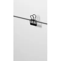 PINCES À PAPIER NOIR ARTITEQ x 12 ARTI TEQ 2 - Cimaise Tableau