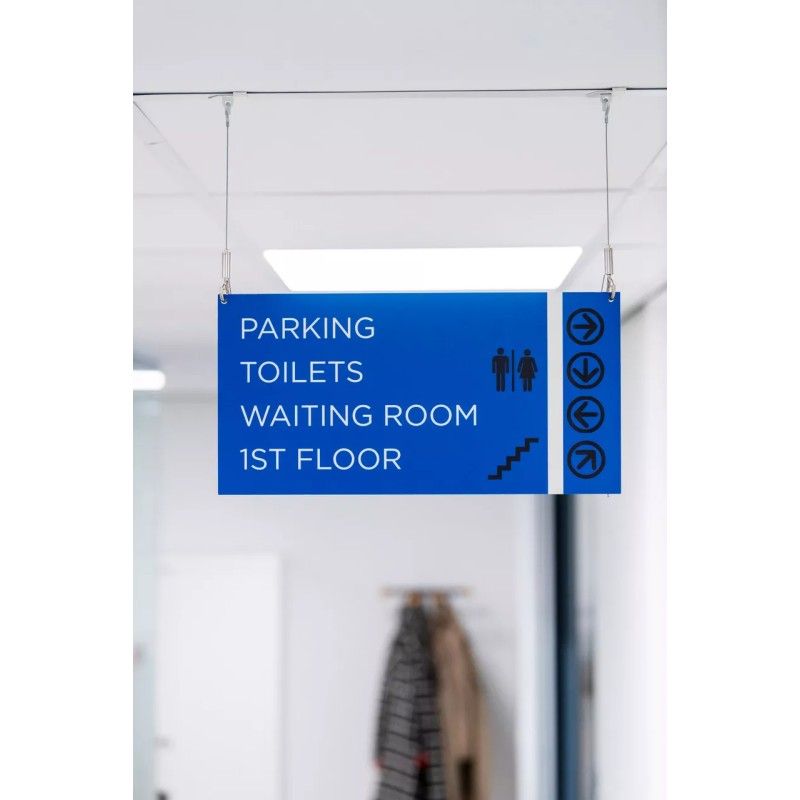 Deckenklemme zur Abhängung unter der Decke Newly ARTI TEQ 13 - Cimaise Tableau 