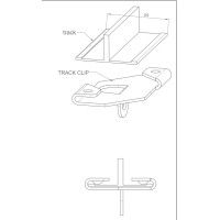 Deckenklemme zur Abhängung unter der Decke Newly ARTI TEQ 17 - Cimaise Tableau 