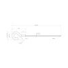 FIL EN ACIER 1.2 mm ARTITEQ ARTI TEQ 3 - Cimaise Tableau 