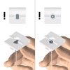 ATTACHE FAUX PLAFOND BLANC PLASTIQUE ARTITEQ ARTI TEQ 6 - Cimaise Tableau 