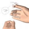 ATTACHE FAUX PLAFOND BLANC PLASTIQUE ARTITEQ WHITE PLASTIC CEILING GRID CLIP ARTITEQ ARTI TEQ 7 - Cimaise Tableau 