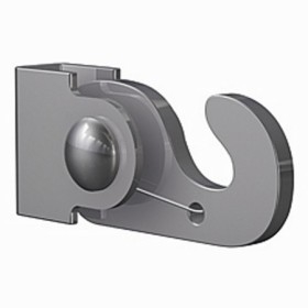 Gancho autoblocante para varilla de 4 x 4 (60 kg) - accesorio de riel para cuadros para tablero artiteq ARTI TEQ 2 - Cimaise Tab