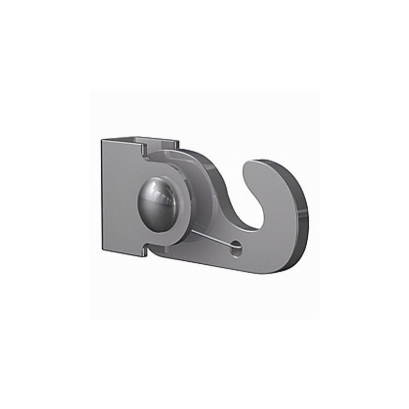 Gancho autoblocante para varilla de 4 x 4 (60 kg) - accesorio de riel para cuadros para tablero artiteq ARTI TEQ 2 - Cimaise Tab