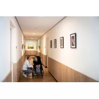 Barra para sillas con carril click + clips de fijación + tornillos y tacos - artiteq picture rails ARTI TEQ 13 - Cimaise Tableau