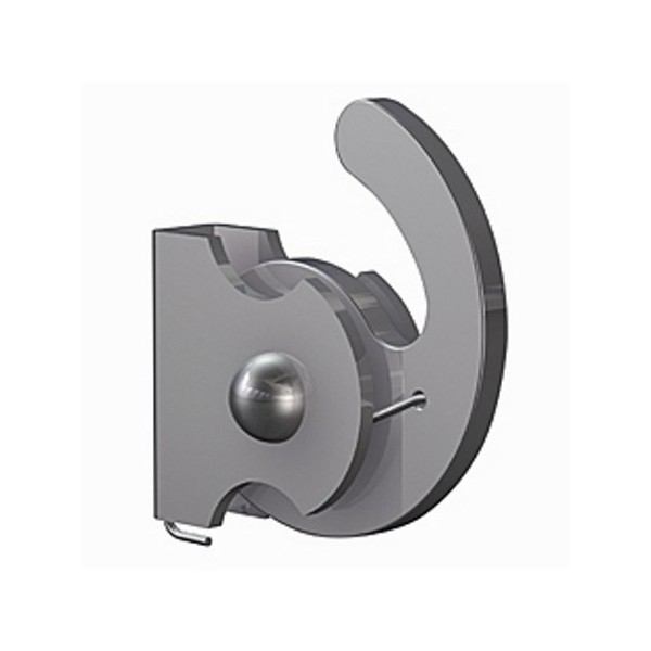 Self-locking hook for 4 x 4 rod (100 kg) ARTI TEQ 2 - Cimaise Tableau