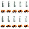 Paquete de 10 ganchos autoblocantes de 15 kg para cables y varillas de 2 mm. Cimaise Tableau 1 - Cimaise Tableau 