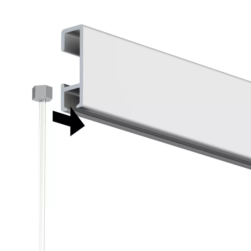 Fils en perlon Slider Artiteq pour cimaise ARTI TEQ 2 - Cimaise Tableau 