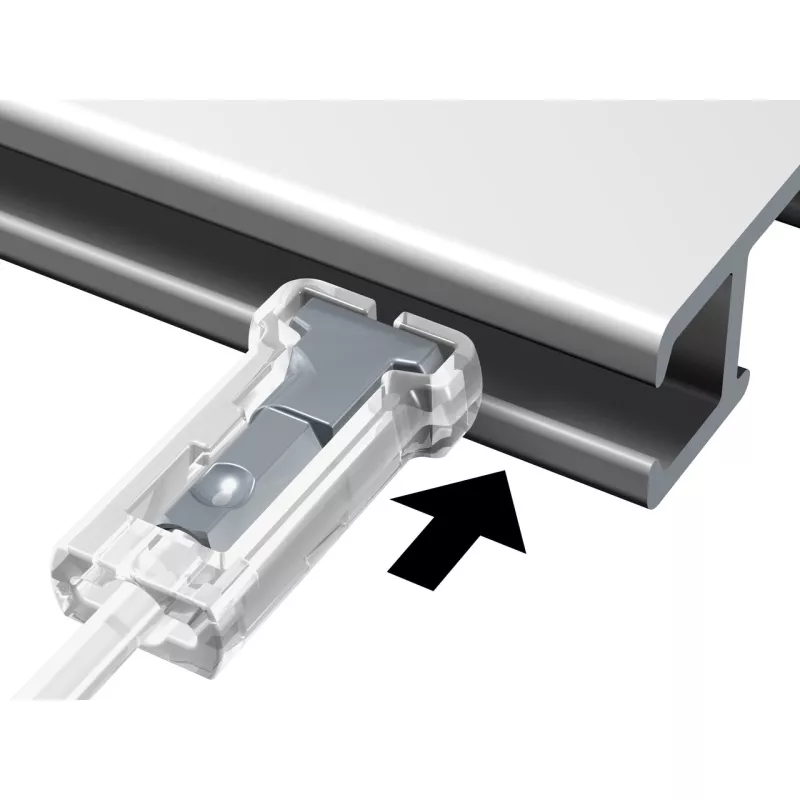 Fils perlon Twister Click2Fix - 2 mm ( INSERTION PAR LE DESSOUS ) - accrochage cimaises tableaux artiteq ARTI TEQ 4 - Cimaise Ta