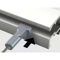 Wire Twister perlon Micro para velas ( 1 mm ) - cuadro colgante artiteq ARTI TEQ 3 - Cimaise Tableau 