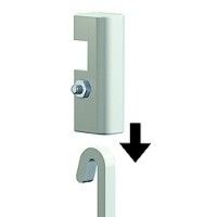 Blocking unit for 4 X 4 mm rod (For securing rod) - fixing picture rail for artiteq painting ARTI TEQ 2 - Cimaise Tableau 