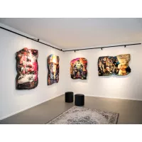 Illume Duo Rail (48V) - Cimaise lumineuse - système d'accrochage et décoration - détail 4